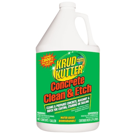 Krud Kutter Concrete Clean and Etch, 1 Gal CE012
